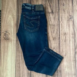 Silver suki capris/30
